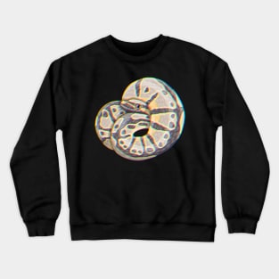 Chromatic yellowbelly ball python Crewneck Sweatshirt